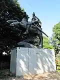 Charlemagne statue in Nijmegen, by Albert Termote [nl], 1960