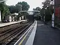 Eastbound platform looking east