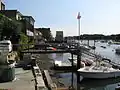 Riverfront, downtown Rowayton