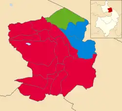 2014 results map