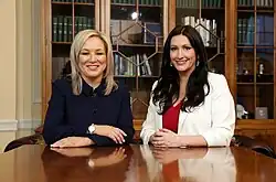 Northern Ireland Michelle O'Neill and Emma Little-Pengelly First Minister and Deputy First Minister