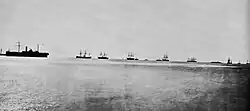 Ships of the Fort Fisher expedition at Hampton Roads