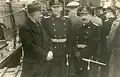 OLt. B. Meentzen, Kptl. OttoLemberg, Hans Ipsen