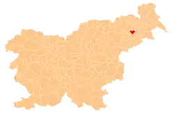 Location of the Municipality of Destrnik in Slovenia