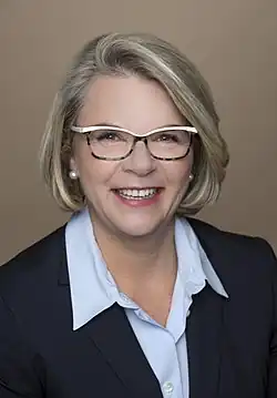 Margaret La Montagne (now Spellings) Assistant to the President for Domestic Policy (announced January 5, 2001)[55]