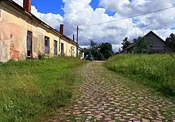 Old road in Saka.