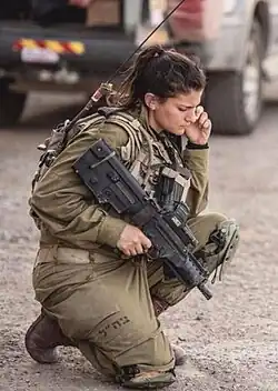 Lieutenant colonel Or Ben Yehuda, commander of Caracal Battalion, 2014