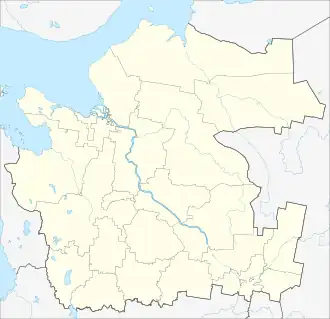 Lakhta is located in Arkhangelsk Oblast