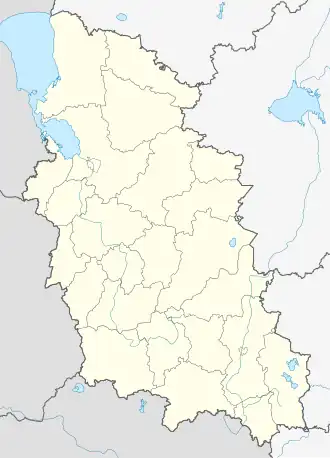 Princess Olga Pskov Airport Pskov-Kresty is located in Pskov Oblast