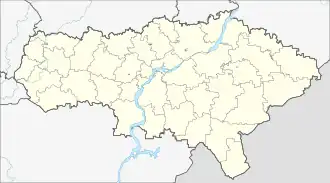 Saratov West is located in Saratov Oblast