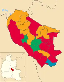 2006 results map