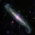 NGC 1448 in optical light and X-rays by NuSTAR and the Chandra X-ray Observatory
