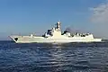 Jinan off at Mayport, Florida on 3 November 2015.