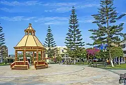Main plaza of Virú