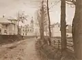 Village's centre before 1955