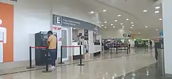 Arrivals hall