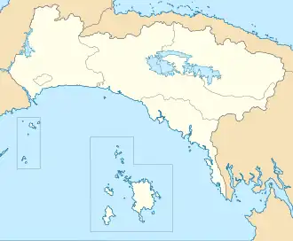 Chimán is located in Panamá Province