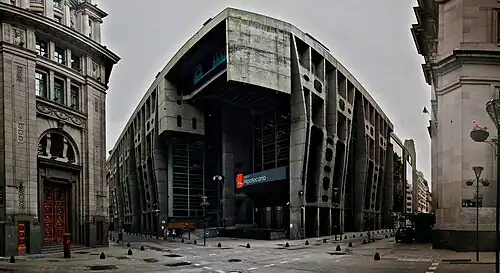 Bank of London and South America Headquarters, Buenos Aires, Argentina, by Clorindo Testa, 1966[280]