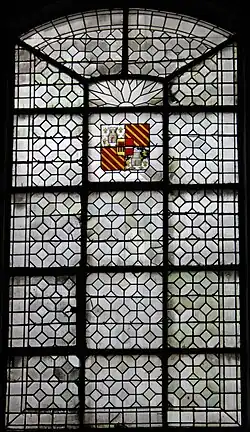 white stained glass to maximize light