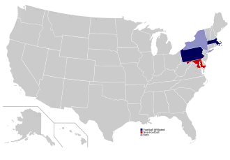 Location of teams in {{{title}}}