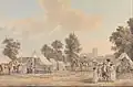 An Encampment in St. James Park