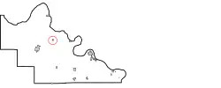 Location of Skedee, Oklahoma