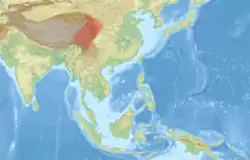Map of range