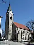 Saint Anne parish church, Neuschönau — a Cultural Heritage monument.