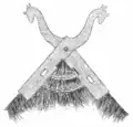 Sketch of a farmhouse gable