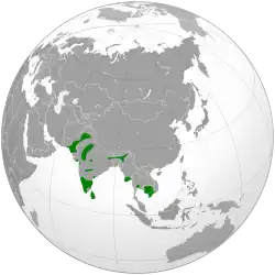 Map of range