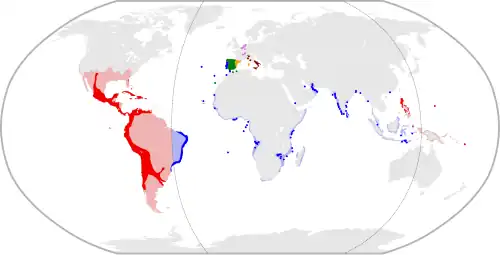 Image 3The realms of Philip II of Spain (from Spanish Golden Age)