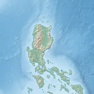 Mount Guiting‑Guiting is located in Luzon