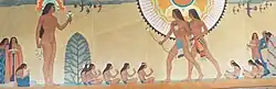 The "Warrior Twins" painting