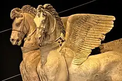Horses from the Ara della Regina