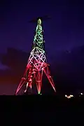 The Pylon by night