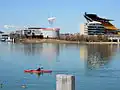 Acrisure Stadium and Carnegie Science Center