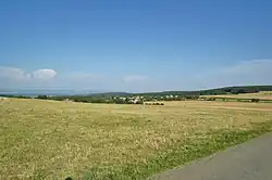 View from the west