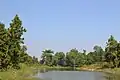 Pond at Ajodhya top