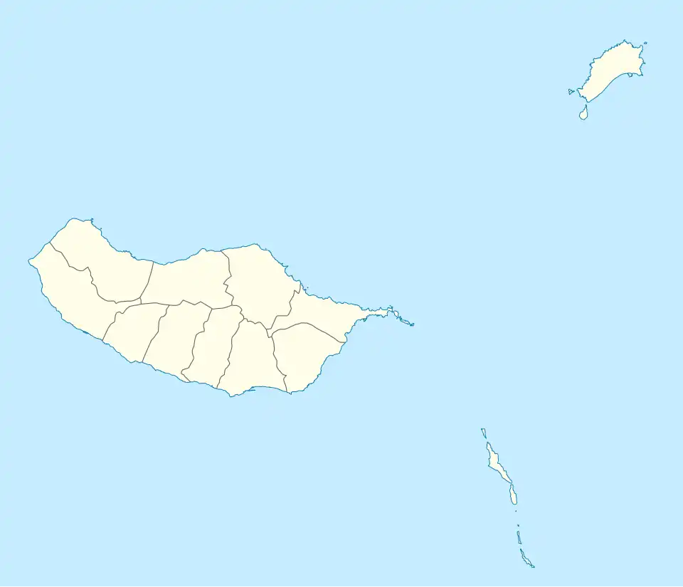 2015–16 Primeira Liga is located in Madeira