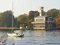 Church of the Redeemer at the Havel river in Potsdam
