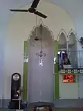 The inner prayer hall with the mihrab