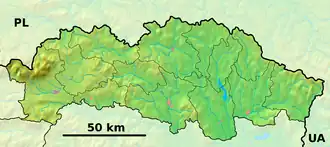 Demjata is located in Prešov Region