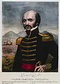 Demetrios Ypsilantis was commander of the tactical Greek forces during the Battle of Petra (1829), final battle of the War of Independence