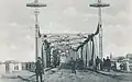Entrance to the Prince Tomislav Bridge from Novi Sad