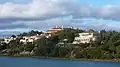 Villas overlooking the water.
