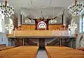 Gallery and pipe organ