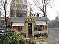 A former police outpost at Postzegelmarkt