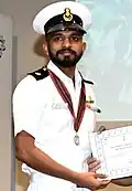 Rahul Kumar Pandey, 2023: For the extreme adventure in long distance running[14]