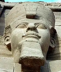 Image 15Ramesses II (r. 1279–1213 BC), the third pharaoh of the Nineteenth Dynasty of Egypt (from Monarch)