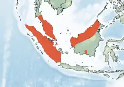 Map of range